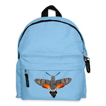 Hummingbird Hawk Moth Macroglossum stellatarum - Kids' Backpack - light blue - Front