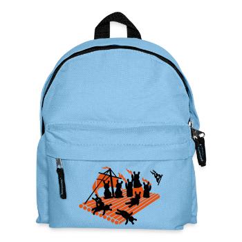 Floß der Medusa / medusas raft (2c) - Kinder Rucksack - Hellblau - Vorne