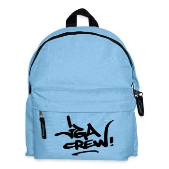 JGA Crew - Kinder Rucksack - Hellblau - Vorne