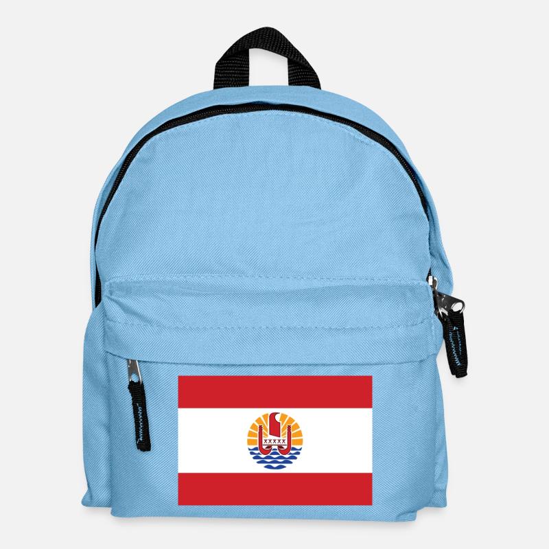 Polynésie - Sac à dos Enfant - bleu clair