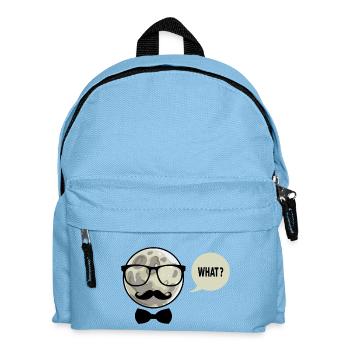 shirt,design,t-shirt - Kinder Rucksack - Hellblau - Vorne