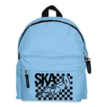 Ska Trompete Shirt - Kinder Rucksack - Hellblau - Vorne