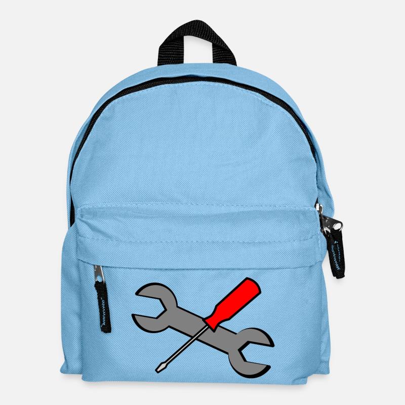 outils - Sac à dos Enfant - bleu clair