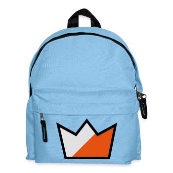 King of orienteering - Kids' Backpack - light blue - Front