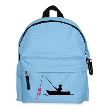 pêcheur - Sac à dos Enfant - bleu clair - Devant
