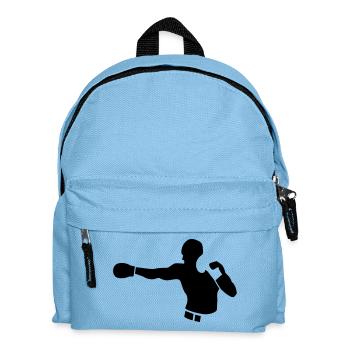 Boxen - Kinder Rucksack - Hellblau - Vorne