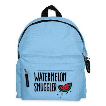Watermelon smuggler - Kinder Rucksack - Hellblau - Vorne
