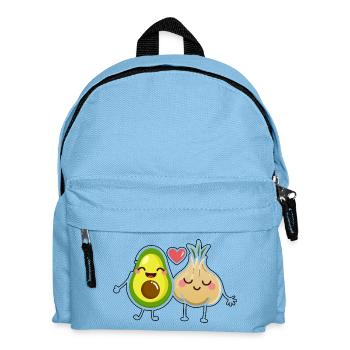 Avocado Meets Garlic - Kids' Backpack - light blue - Front