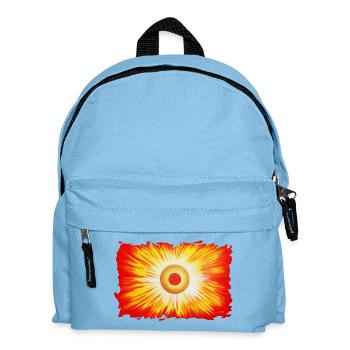 SchöpfungsLicht des Mutes - Sonja Ariel von Staden - Kinder Rucksack - Hellblau - Vorne