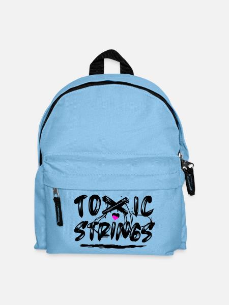 Toxic Strings 2 Colour - Kids' Backpack - light blue