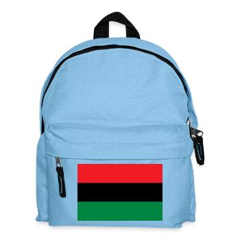 Flag of the UNIA - Pan African Alliance Afrika - Kinder Rucksack - Hellblau - Vorne