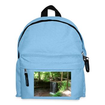 WASSERFALL HÖRSCHBACH BEI MURRHARDT - Kinder Rucksack - Hellblau - Vorne