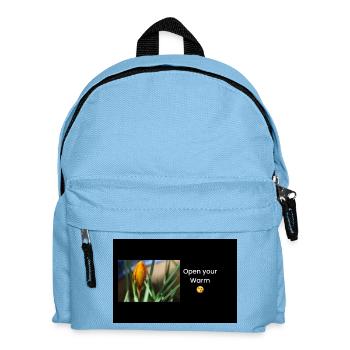 Streetwear Open Your Warm 😘 - Sac à dos Enfant - bleu clair - Devant
