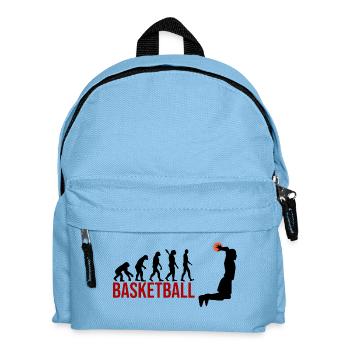 Evolution Basketball - Kinder Rucksack - Hellblau - Vorne