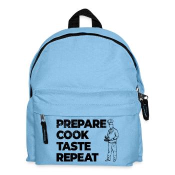 Motivation culinaire - Sac à dos Enfant - bleu clair - Devant