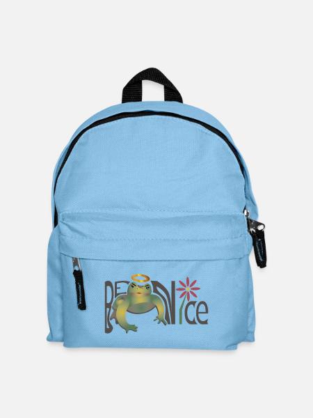 Soyez gentil - Sac à dos Enfant - bleu clair