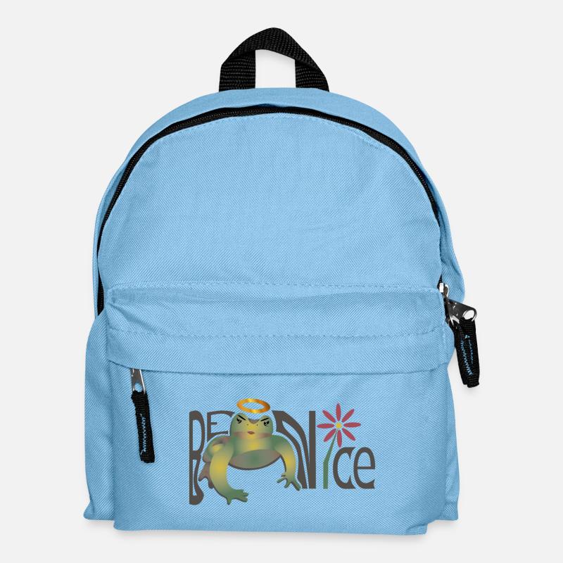 Soyez gentil - Sac à dos Enfant - bleu clair