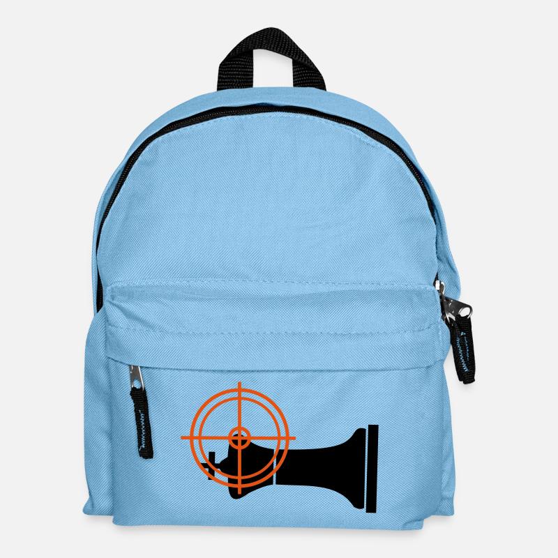 Checkmate lying - Kids' Backpack - light blue