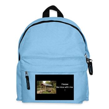 Streetwear Temple - Sac à dos Enfant - bleu clair - Devant