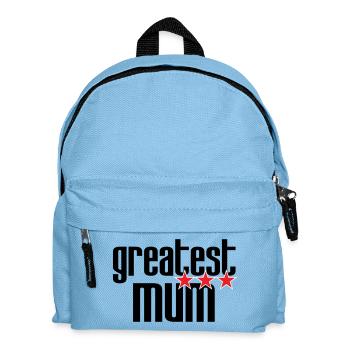 Best Mom - Mother's Day - Kids' Backpack - light blue - Front