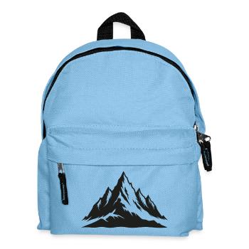 Gebirge - Kinder Rucksack - Hellblau - Vorne