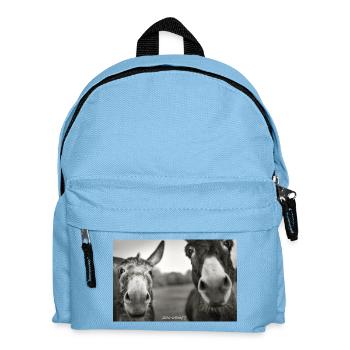 1200 Esel_Dudes - Kids' Backpack - light blue - Front