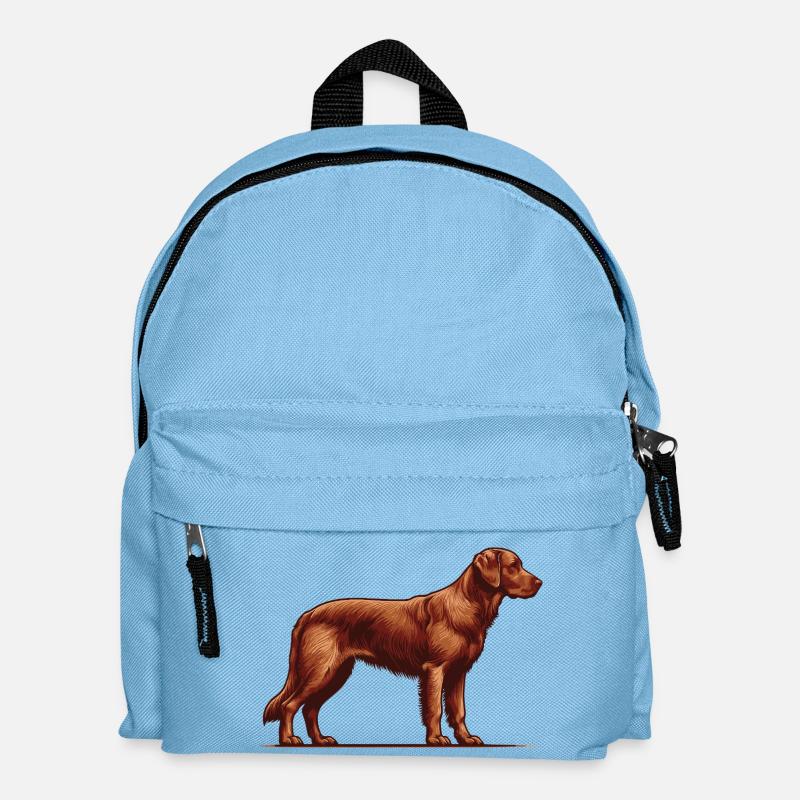 Chesapeake Bay Retriever - Kinder Rucksack - Hellblau