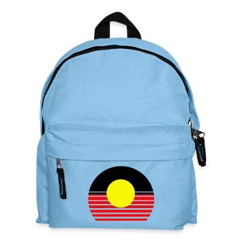 Aboriginal Australians - Kids' Backpack - light blue - Front