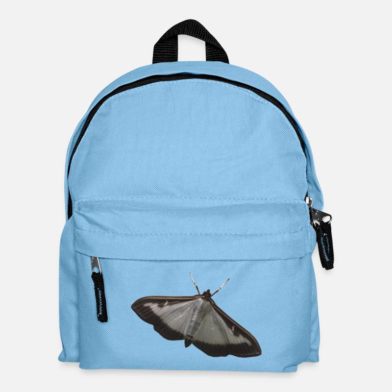 box tree moth - Kids' Backpack - light blue