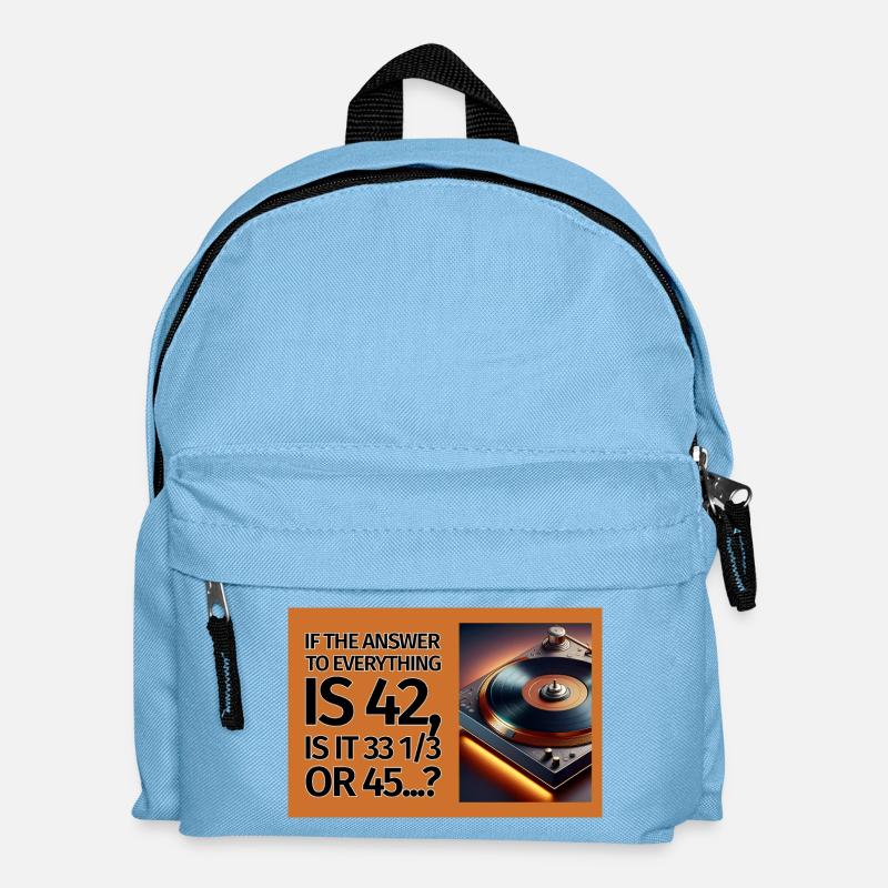 42 is the answer - Kinder Rucksack - Hellblau