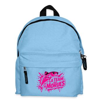 Team des Morues Néon - Sac à dos Enfant - bleu clair - Devant