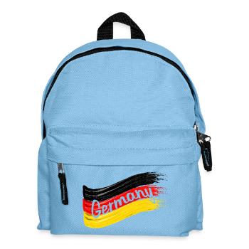 German flag - Kids' Backpack - light blue - Front