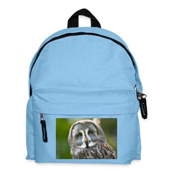 Mystical Night Owl - Kids' Backpack - light blue - Front
