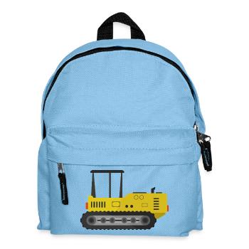 Tracteur à chenilles - Sac à dos Enfant - bleu clair - Devant