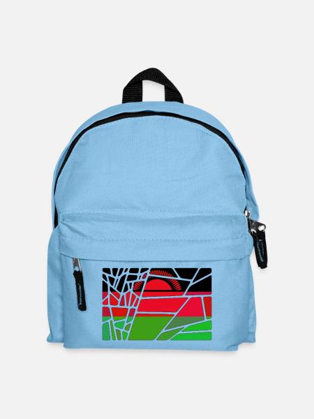 Malawi Malawi - Kinder Rucksack - Hellblau