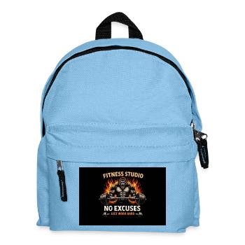 Gorilla Lift Sans Excuses - Sac à dos Enfant - bleu clair - Devant