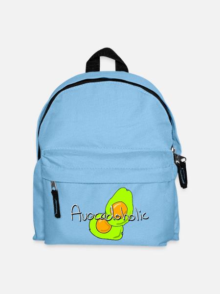Avocadoholic - Kinder Rucksack - Hellblau