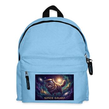 Space Grump Space Cat Néon - Sac à dos Enfant - bleu clair - Devant