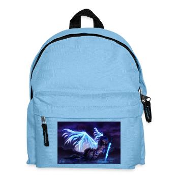 Alóe - Fallen Angel (by Bunneko_Arts) - Kids' Backpack - light blue - Front