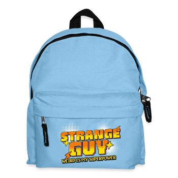 Strange Guy – Bizarre, c’est mon super-pouvoir - Sac à dos Enfant - bleu clair - Devant