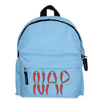Chilischoten Nickerchen - Kinder Rucksack - Hellblau - Vorne