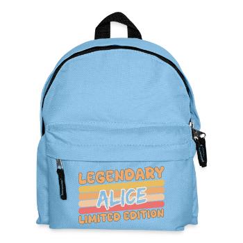 Alice - Kinder Rucksack - Hellblau - Vorne