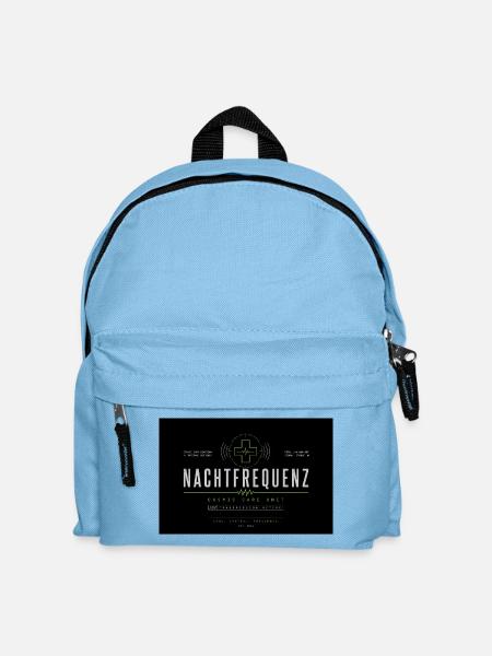 Nachtfrequenz Cosmic Care - Kinder Rucksack - Hellblau
