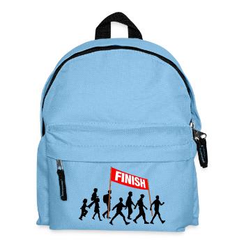 Équipe de Marche Finish - Sac à dos Enfant - bleu clair - Devant