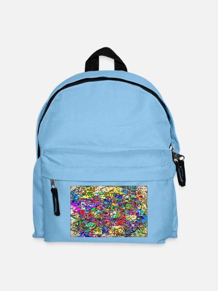 kjrihsjhunjgh - Kids' Backpack - light blue