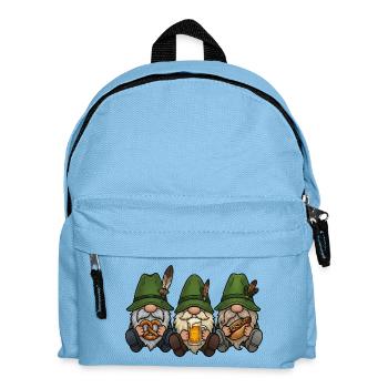 Gnomes Dwarfs Folk Festival Traditional Costumes Replacement Gift - Kids' Backpack - light blue - Front