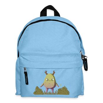 Mossy Forest Creature/Nature Creature - Kids' Backpack - light blue - Front