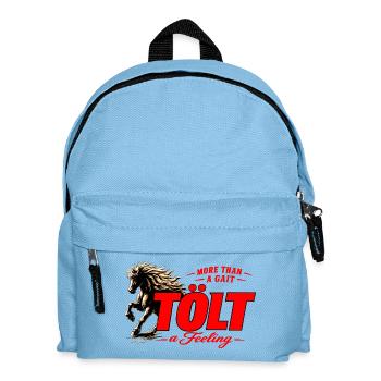 Plus qu’une démarche - Tölt - Sac à dos Enfant - bleu clair - Devant