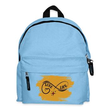 Unendliches Liebesleben - Kinder Rucksack - Hellblau - Vorne
