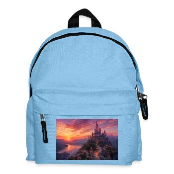Nature - Kids' Backpack - light blue - Front